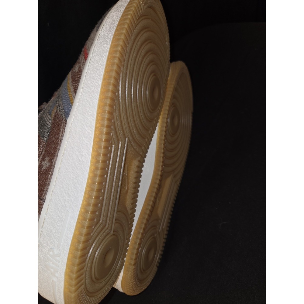 Nike Air Force 1 (low) x Pendleton Brown 2020 Mens 9 Pendelton Wool RARE! - Picture 14 of 14